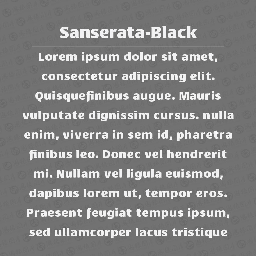 Sanserata-Black(Ӣ)