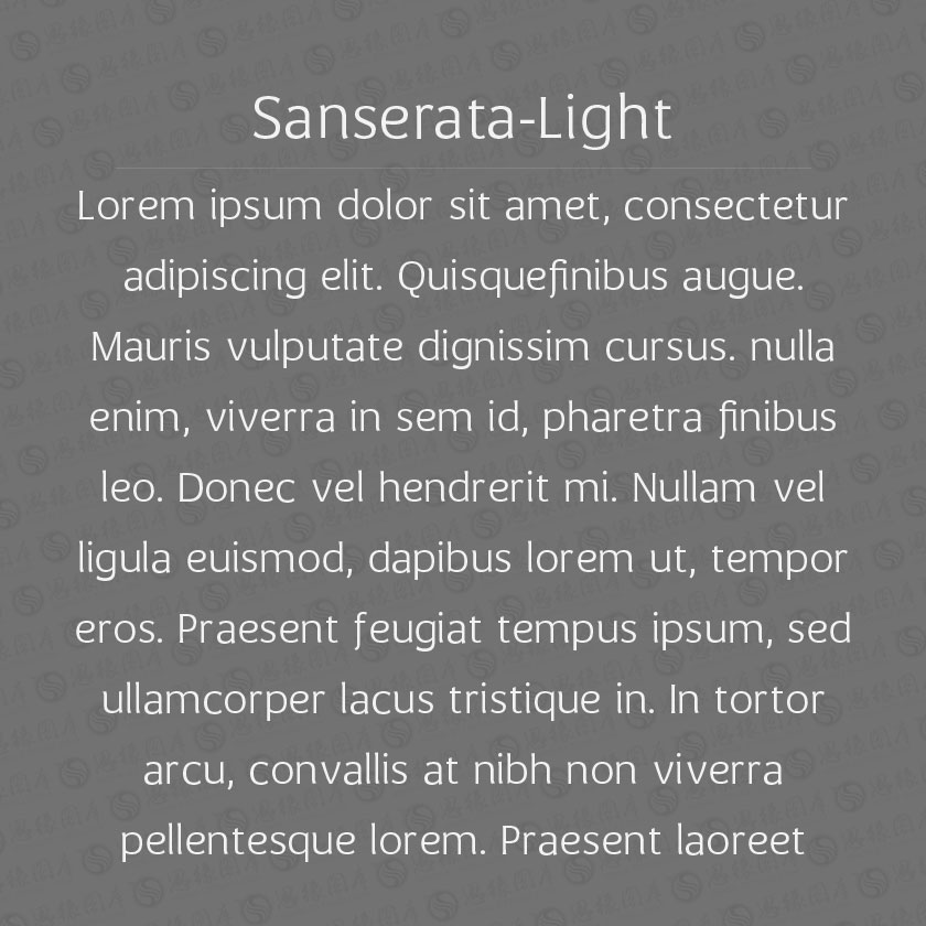 Sanserata-Light(Ӣ)
