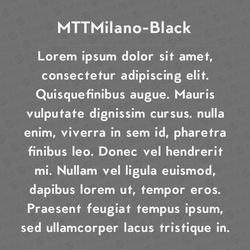 MTTMilano-Black(Ӣ)
