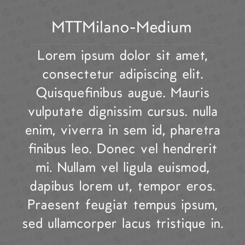 MTTMilano-Medium(Ӣ)