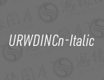 URWDINCond-Italic(Ӣ)