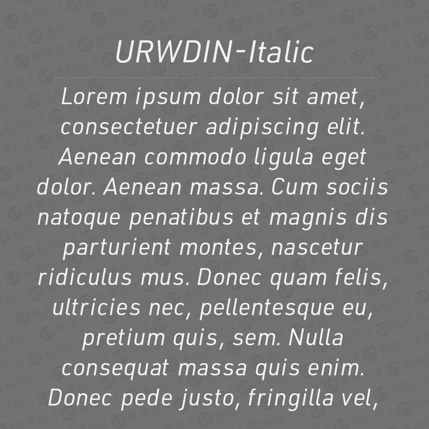 URWDIN-Italic(Ӣ)