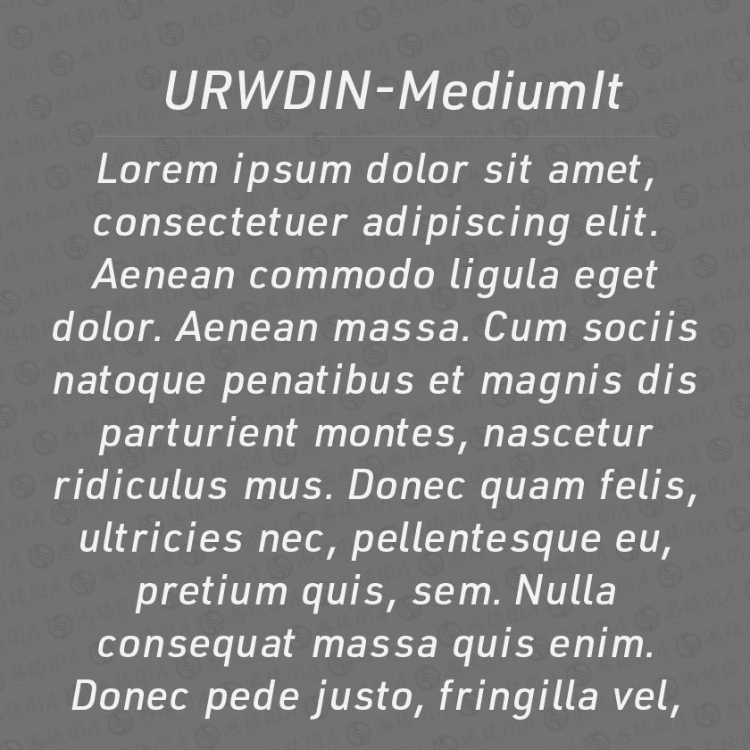 URWDIN-MediumIt(Ӣ)
