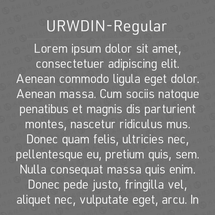 URWDIN-Regular(Ӣ)