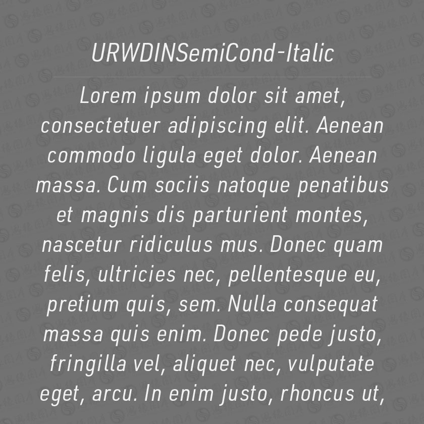 URWDINSC-Italic(Ӣ)