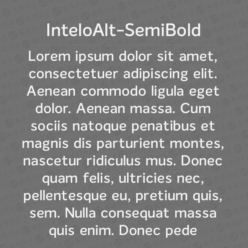 InteloAlt-SemiBold(Ӣ)