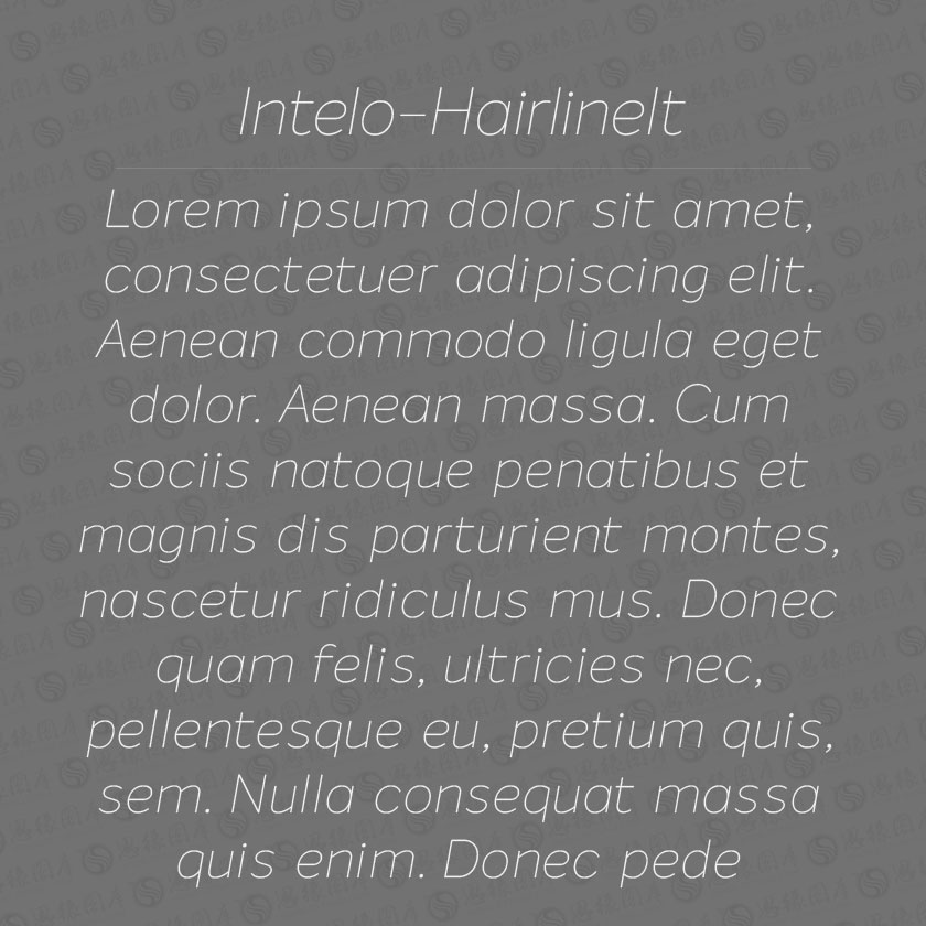 Intelo-HairlineItalic(Ӣ)