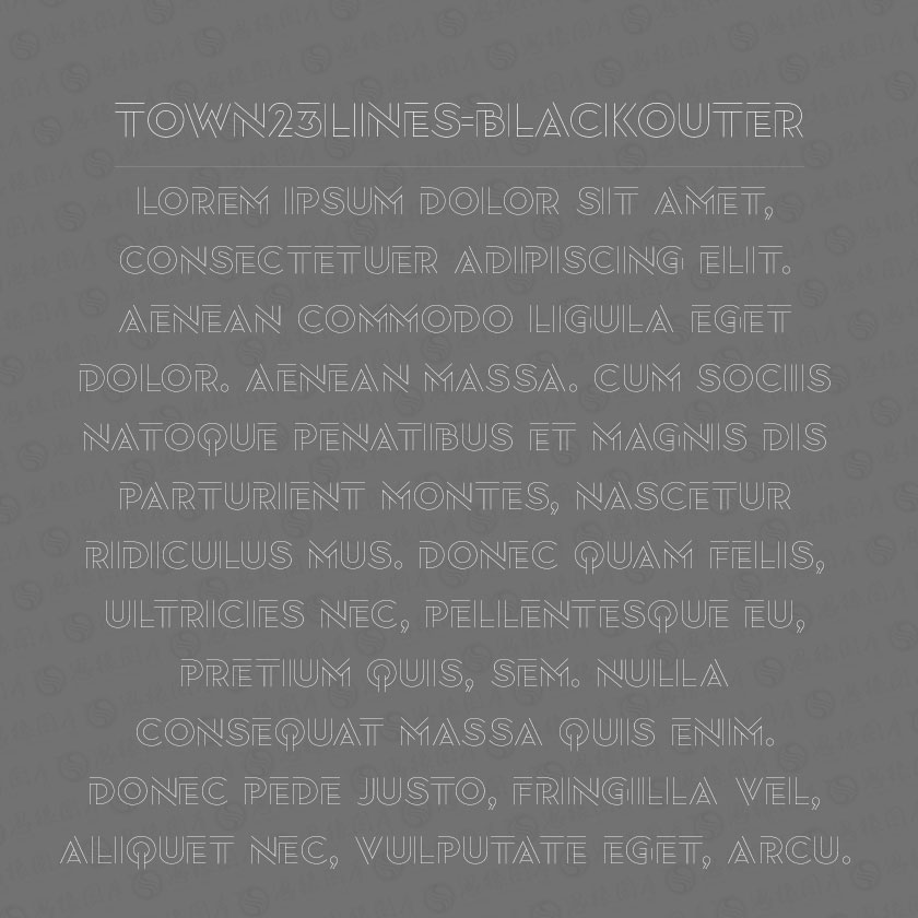Town23Lines-BlackOuter(Ӣ)