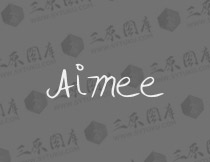 Aimee英文字体